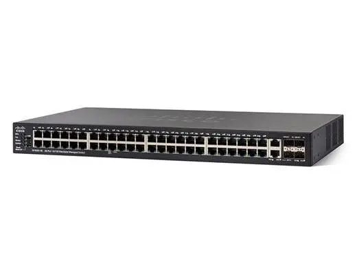 Управляемый коммутатор Cisco, 48 портов 10/100 Мб/с RJ-45 SF550X-48-K9-EU Управляемый коммутатор Cisco, 48 портов 10/100 Мб/с RJ-45 SF550X-48-K9-EU
