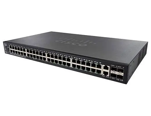 Управляемый коммутатор Cisco, 48 портов 10/100 Мб/с RJ-45 SF550X-48-K9-EU Управляемый коммутатор Cisco, 48 портов 10/100 Мб/с RJ-45 SF550X-48-K9-EU