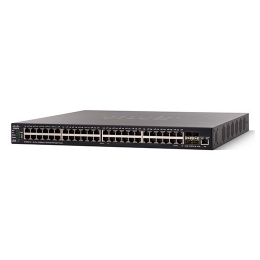 Коммутатор Cisco 550X, 48x10GE, 4xSFP+ SX550X-52-K9-EU