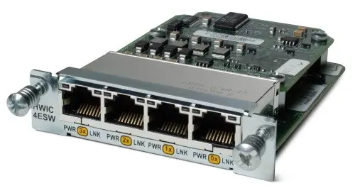 Интерфейсный HWIC модуль Cisco HWIC-4ESW=