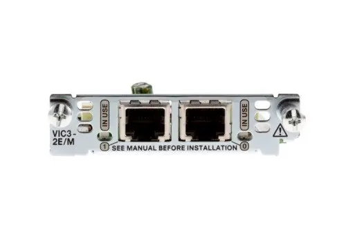 Карта голосового интерфейса Cisco VIC3-2E/M= Карта голосового интерфейса Cisco VIC3-2E/M=
