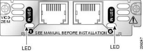 Карта голосового интерфейса Cisco VIC3-2E/M=
