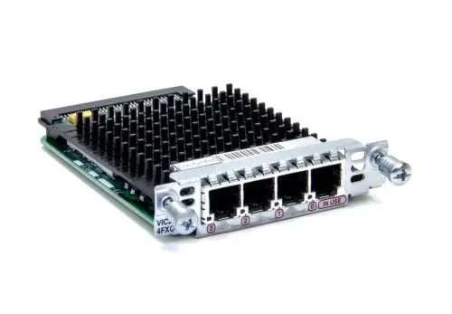 Карта голосового интерфейса Cisco VIC2-4FXO= Карта голосового интерфейса Cisco VIC2-4FXO=