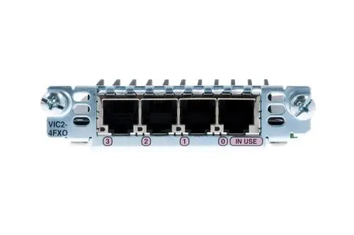 Карта голосового интерфейса Cisco VIC2-4FXO= Карта голосового интерфейса Cisco VIC2-4FXO=