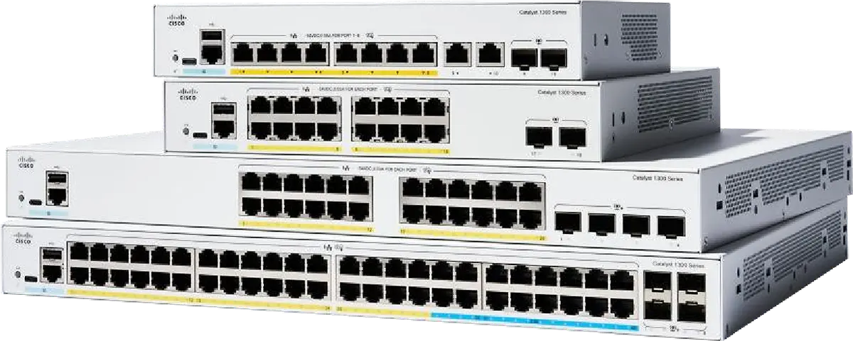 Коммутатор Cisco C1300X-10NU-2X, 10 портов, включая 5G Multigigabit, PoE++ до 60 Вт, управление L2/L3, установка в стойку Коммутатор Cisco C1300X-10NU-2X, 10 портов, включая 5G Multigigabit, PoE++ до 60 Вт, управление L2/L3, установка в стойку