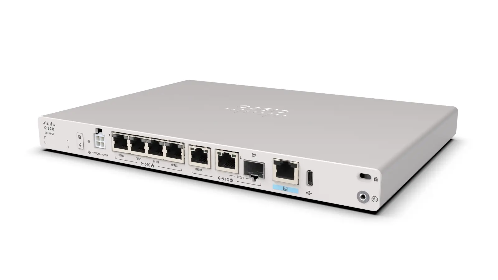 Cisco C8131-G2 маршрутизатор, Cisco IOS XE, 1 x 1GE RJ-45, 1 x 1GE RJ-45/ SFP Combo