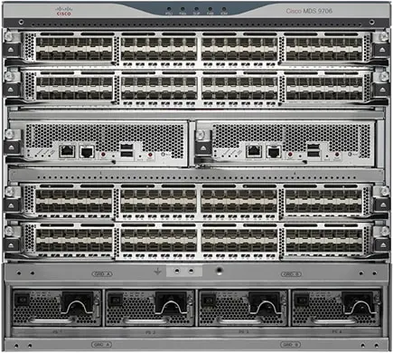 Шасси SAN-коммутатора Cisco MDS 9706, Fibre Channel, модульное исполнение, Cisco MDS, резервируемая архитектура Шасси SAN-коммутатора Cisco MDS 9706, Fibre Channel, модульное исполнение, Cisco MDS, резервируемая архитектура