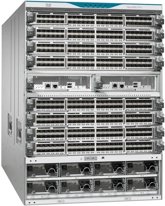 Cisco MDS 9710 шасси SAN-коммутатора, Fibre Channel, модульное исполнение