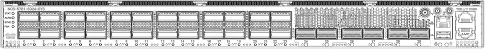 Cisco NCS-57B1-6D24-SYS маршрутизатор, Cisco IOS XR, Ethernet