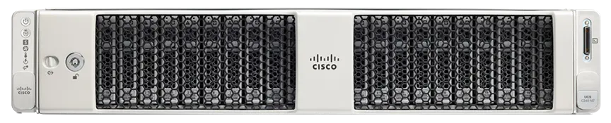 Cisco UCS C240 M7 UCSC-C240-M7SX сервер, поддержка Intel Xeon, 2RU стоечный сервер