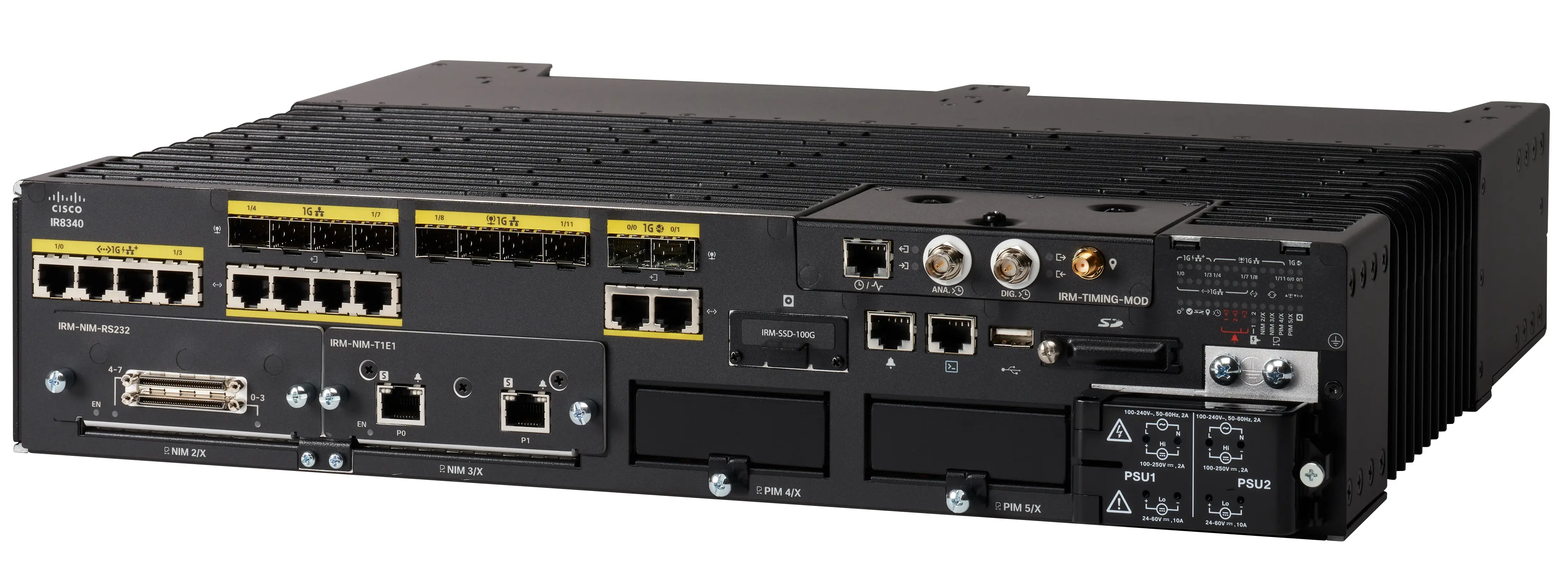 Cisco IR8340-K9 промышленный маршрутизатор, защищённое исполнение, Cisco IOS XE