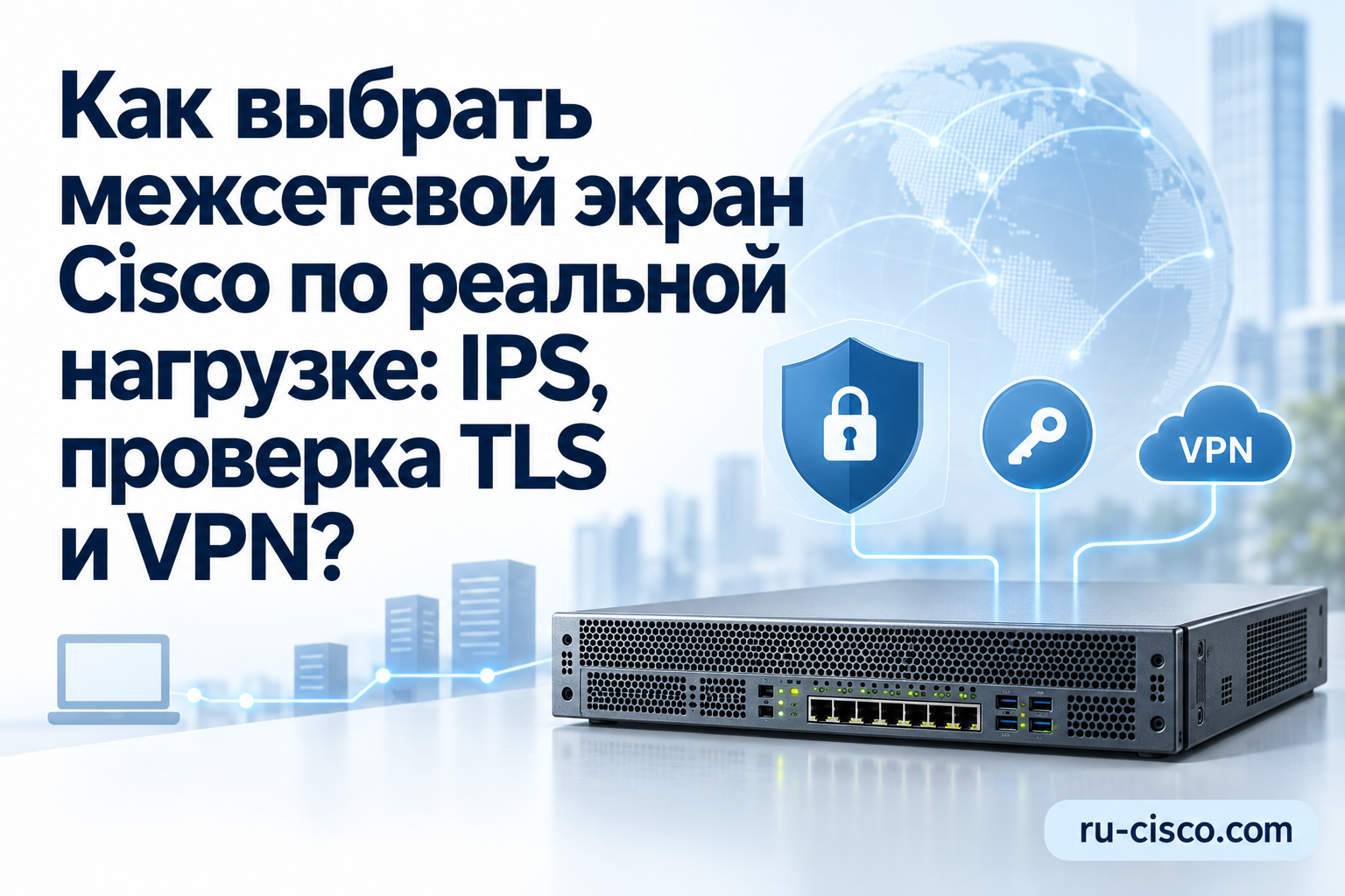 Как выбрать межсетевой экран Cisco по реальной нагрузке: IPS, проверка TLS и VPN