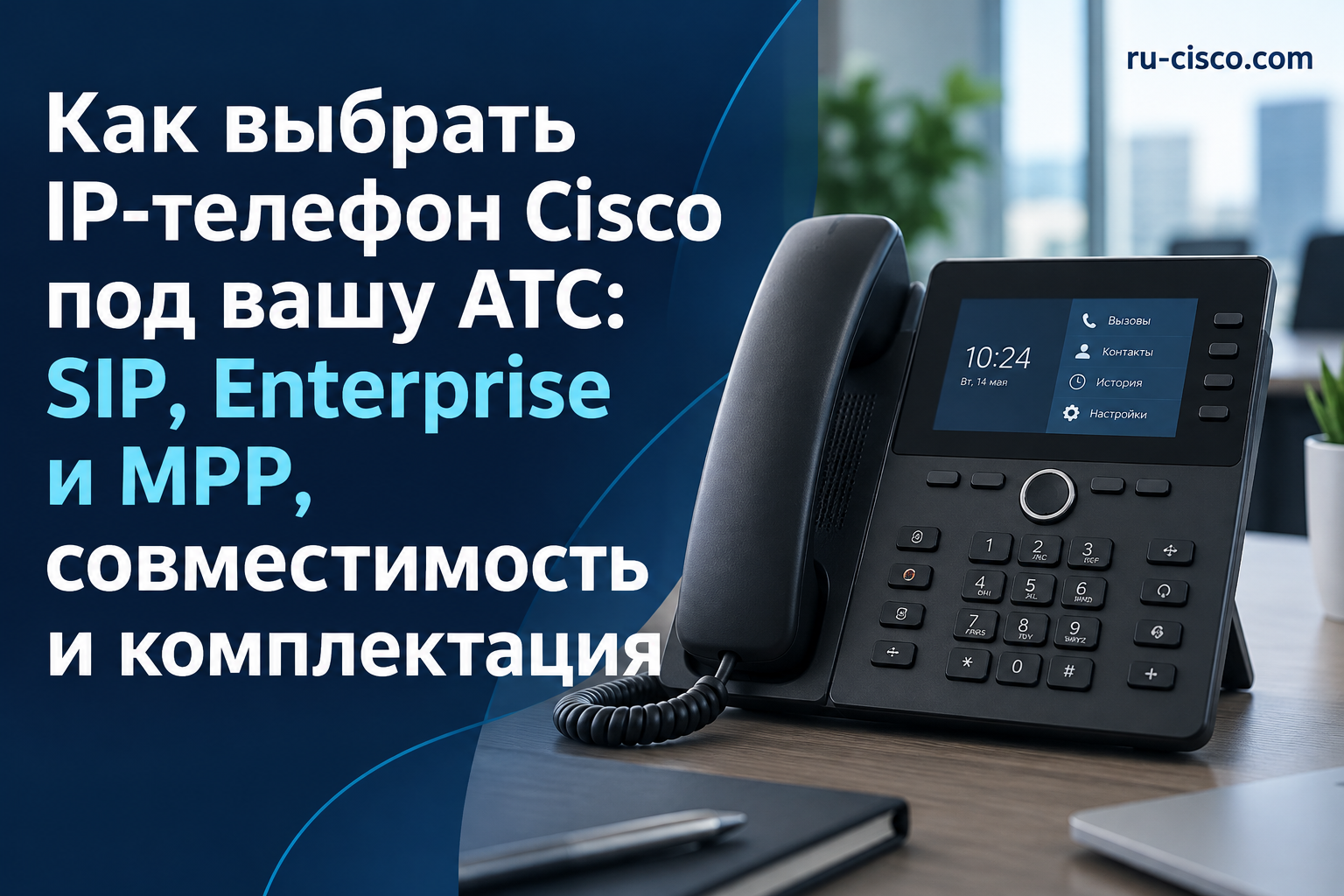 Как выбрать IP-телефон Cisco под вашу АТС: SIP, Enterprise и MPP, совместимость и комплектация